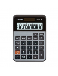 Calculadora de escritorio Casio 12DG SR - MX-120B-W4-DC