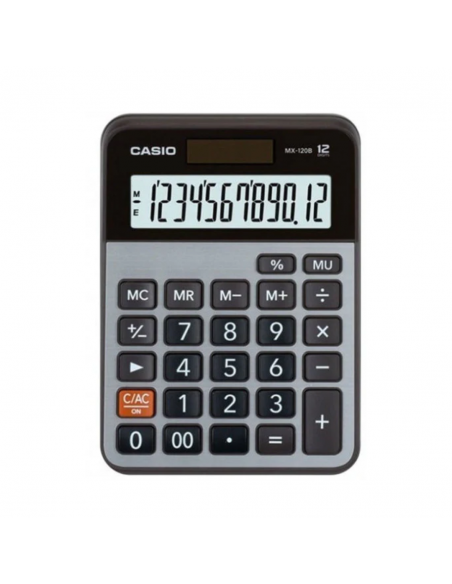 Calculadora de escritorio Casio 12DG SR - MX-120B-W4-DC