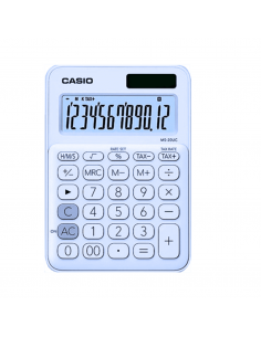 Calculadora de Escritorio CASIO 12DG LB - MS-20UC-LB-N-DC