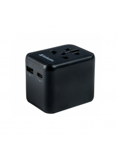 VERBATIM Adaptador universal de viaje 20W USB-C USB-A