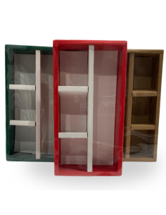 Caja para vino colores surtidos 3217x7cm