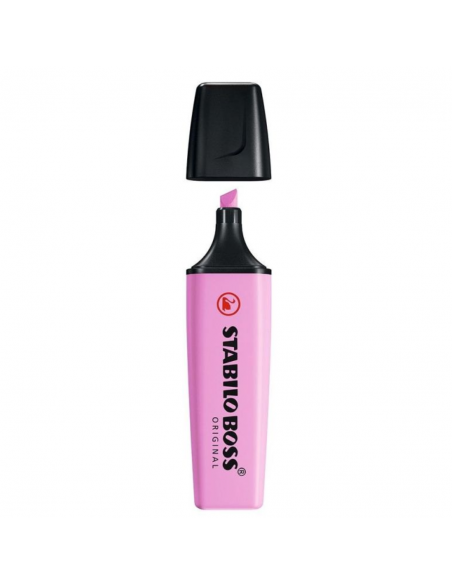 Resaltador Boss Pastel Fucsia Hielo STABILO