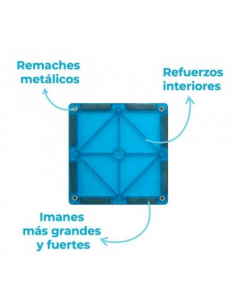 IMANIX - Juego de Construcción Magnético de 12 Piezas IMANIX