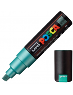 POSCA Marcador Verde Metálico 8MM (8k)