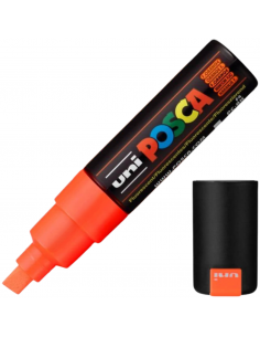 Marcador Naranja Fluorescente 8MM (8k) POSCA