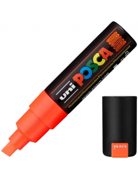 Marcador Naranja Fluorescente 8MM (8k) POSCA