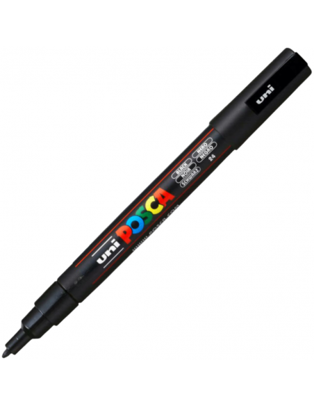 Marcador Negro 1.3mm PC-3M POSCA