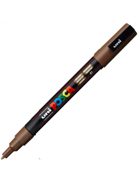 Marcador Marrón 1.3mm PC-3M POSCA