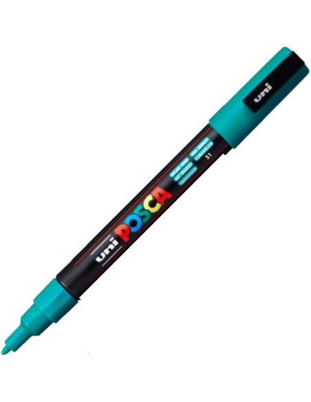 Marcador  Verde Esmeralda 1.3mm PC-3M POSCA