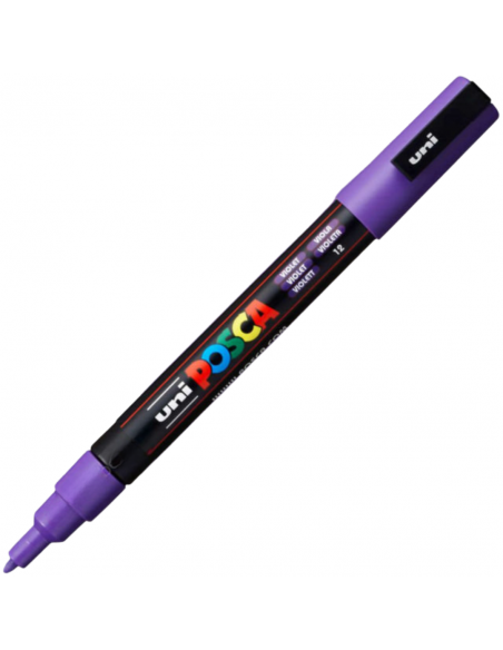 Marcador Violeta 1.3mm PC-3M POSCA