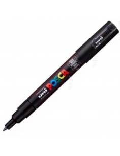 Marcador Negro 0.7mm PC 1m POSCA