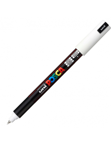 Marcadores Blanco Punta Fina 0.7MM PC-1MR POSCA