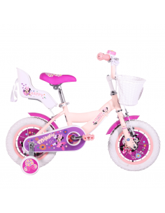 MONARK Bicicleta Aro 12 Minnie Happy Rosado