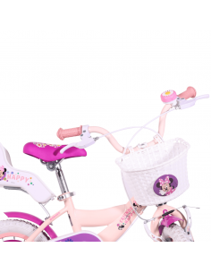 MONARK Bicicleta Aro 12 Minnie Happy Rosado