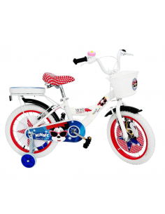 MONARK Bicicleta Aro 16 Minnie Iconic Blanco