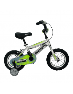MONARK Bicicleta Aro 12 Cobra Gris/Amarillo
