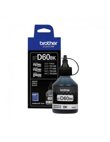 BROTHER Bote de Tinta Negro 108ml BROTHER Bote de Tinta Negro 108ml