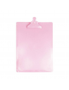 Tablero Plástico Rosa Pastel, Tamaño Oficio, DELLO