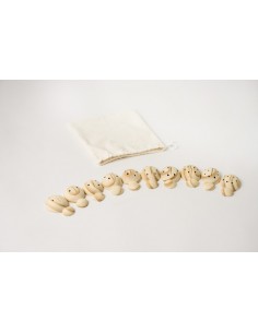 Set de mariquitas  madera, EPRUM