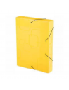 DELLO Folder Ala Elástica Oficio Lomo 4cm Amarillo