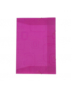 DELLO Folder Ala Elástica Ofició Rosado Pink