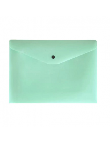 Folder con Botón color Verde Pastel...