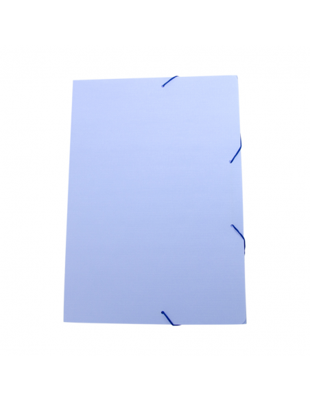 DELLO Folder Ala Elástica Oficio Serena Azul Pastel