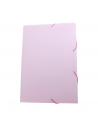 DELLO Folder Ala Elástica Oficio Serena Rosa Pastel
