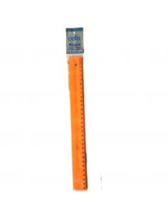 DELLO Regla 30cm Color Naranja