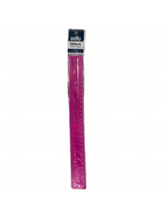 DELLO Regla 30cm Color Rosa