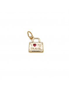 Colgante I Love To Travel para Cuaderno Inteligente