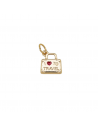 Colgante I Love To Travel para Cuaderno Inteligente