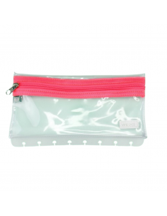 Estuchera Crystal Neón Pink, Cuaderno Inteligente