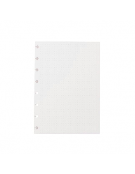 Cuaderno Inteligente Refil Hojas con puntos A5 Linea Blanca 90g