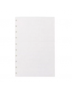 Cuaderno Inteligente Refil Hojas con puntos Linea Blanca Grande de 90g