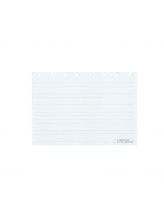 Cuaderno Inteligente Refil Hojas Pautado Horizontal A5 de120g