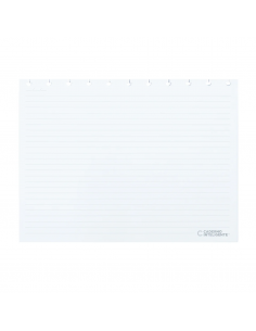 Cuaderno Inteligente Refil Hojas Pautado Horizontal Grande de120g