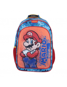CHENSON Mochila Grande Mario Bros Splash