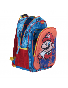 CHENSON Mochila Grande Mario Bros Splash