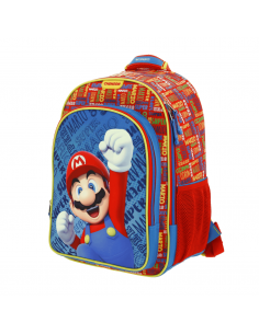 CHENSON  Mochila Grande Mario Bros Iker