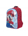 CHENSON Mochila Grande Mario Bros Rojo
