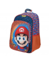 CHENSON Mochila Grande Azul Mario Boss