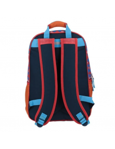 CHENSON Mochila Grande Azul Mario Boss