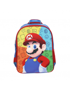 CHENSON Mochila Chica Mario Bros Playba