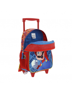 CHENSON Mochila con Ruedas Chica Mario Bros Iker