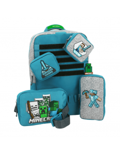 CHENSON Mochila Grande Minecraft Bricks