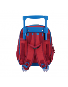 CHENSON Mochila con Ruedas Chica Mario Bros