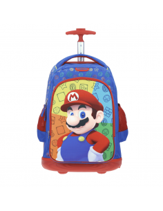 CHENSON Mochila con Ruedas Grande Mario Bros Playba