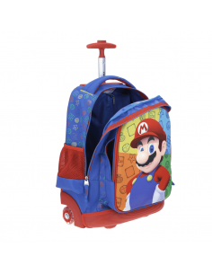 CHENSON Mochila con Ruedas Grande Mario Bros Playba