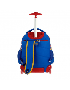 CHENSON Mochila con Ruedas Grande Mario Bros Marsh